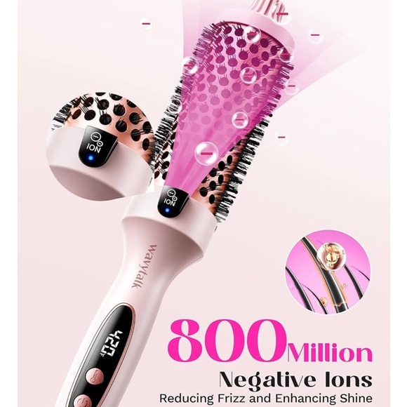 Wavytalk Thermal Brush, 1.5 Inch Blowout Express Ionic Heated Round Brush - - Picture 2 of 9